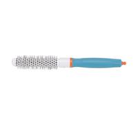 Cepillo de pelo redondo de cerámica con tubo de aluminio y dientes de nailon, ideal para secado con secador y volumen profesional, apto para todo tipo de cabello
