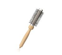 Cepillo de pelo redondo de metal profesional para secado con pasador de sección, peine resistente a altas temperaturas, cepillo de pelo de moda para mujer