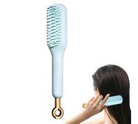 Cepillo de pelo retráctil, peine alisador de cabello, cepillo de pelo fácil de limpiar, peine de masaje portátil, cepillo antiestático, herramientas de peinado para todo tipo de cabello