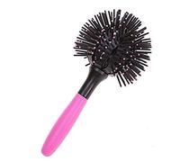Cepillo de pelo rizado, cepillo redondo para cabello, cepillo para definir curvas, cepillo para rizos para desenredar, modelar y rizos