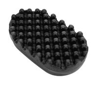 Cepillo de pelo trenzado para rizar, peine para rastas con trenza afro, herramienta de peinado con esponja para rizos lavable para uso doméstico y de salón