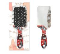 Cepillo de pelo vintage británico con patrón Big Ben del Reino Unido y Londres, cepillo de pelo húmedo y seco, cepillo de pelo desenredante de plástico para niños y adultos, regalo de vuelta a la