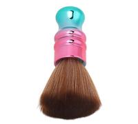 Cepillo de Peluquero Plumero para el Cuello, Cepillo de Limpieza con Cerdas de Nailon Suaves, Uso Doméstico, Salón Profesional, Cerdas Finas sin Deformación