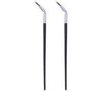 Cepillo de Pestañas en Abanico Angular Negro, 2 Piezas