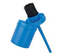 Cepillo de pezuñas de caballo, herramienta de aseo de caballos, cepillo de aceite para cascos profesionales y domésticos, herramienta ergonómica de limpieza de grasa