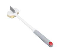 Cepillo de pies con mango largo para eliminar piel muerta - Masajeador manual de dedos de 36 cm