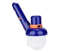 Cepillo de piscina con cabezal de succión integrado para eliminar arena de desechos finos y materia orgánica de las superficies de la piscina
