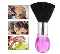 Cepillo de Placas de Cuello con Cerdas Suaves de Lana para una Depilación Suave, de Abdominales Ligero, Azul, Barbero Ideal y Estilista para el Cabello (PINK)