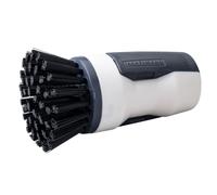 Cepillo de Platos múltiple 3 en 1, Cepillo Redondo con Brazos Plegables, Cepillo pequeño y raspador, Cepillo de Limpieza Compacto para Cocina, Fregadero y vajilla