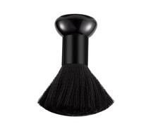 Cepillo de plumero para el cuello - Limpiador de pelo con cerdas de nailon, gran área de cepillo, eliminación eficiente de restos de pelo, mango cómodo accesorio de peluquería para una limpieza