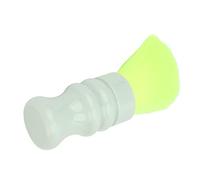 Cepillo de Polvo de Cuello Ergonómico del Salón | Cepillo Limpieza Cabello Nylon Fino para Corte Pelo | Polvo Cara y Cuello Peluquería Portátil para Uso en el Hogar y el Salón