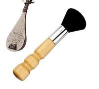 Cepillo de polvo de guitarra, cepillo de limpieza de guitarra | Cepillo de extracción de polvo del instrumento,Detallado de la herramienta de limpieza de plumas de cuidados con cerdas para piano para