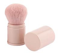 Cepillo De Polvo - Herramienta De Tinte Retráctil De 11 Cm, Aplicador De Blush Portátil, Cosmético De Pelo | Maquillaje Compacto Para Viajes Retoques En Casa Bolso Ro
