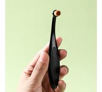Cepillo de polvo lavable para ojos de perro y gato, cepillo removedor de manchas de lágrimas de mascotas para aplicar de forma segura y uniforme cerdas cónicas para una aplicación segura