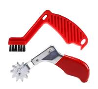 Cepillo De Pulido - ABS 10.5x20cm | Almohadilla De Pulido De 2 Piezas | Herramienta Limpiadora Para Almohadilla De Lustrado | Cepillo Manual Para Zapatos, Coche, Muebles, Cuero, Metal Y Tareas De Limp