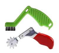 Cepillo De Pulido - ABS 10.5x20cm | Almohadilla De Pulido De 2 Piezas | Herramienta Limpiadora Para Almohadilla De Lustrado | Cepillo Manual Para Zapatos, Coche, Muebles, Cuero, Metal Y Tareas De Limp