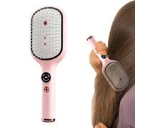 Cepillo de pulverización eléctrico, antiestático, control de encrespamiento, peine para el cabello, para mujeres, niñas, señoras, esposas, madres, estilistas, hogar, apartamento, salón, hotel, viajes