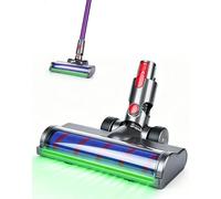 Cepillo de repuesto con rodillo suave compatible para Dyson V7 V8 V10 V11 V15 - Cabezal con luz LED verde continua, detección de polvo, ideal para suelos duros