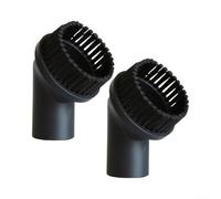 Cepillo de repuesto para aspiradora Nilfisk compatible con 21, Attix 7, MAXXI II 35WD, 40, Multi II 20, Buddy II 12 de acero inoxidable con 36 mm de diámetro (paquete de 2)