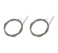 Cepillo de resorte para limpieza de tuberías de entrada y salida de 1,5 m, para barriles de cerveza, tanques de fermentación, mangueras y tubos.