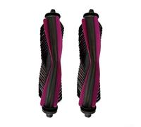 Cepillo de rodillo central para aspiradora Eureka E20 para Evo Plus, pieza de repuesto, cepillo de limpieza de cerdas de plástico de nailon (paquete de 2)