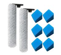 Cepillo De Rodillo Compatible Con Aspiradoras Inalámbricas For Sólidos Y Líquidos JONR Y ED12 Pro. Incluye Esponja De Repuesto. Accesorios For Electrodomésticos. Fácil Mantenimiento.(8pcs)