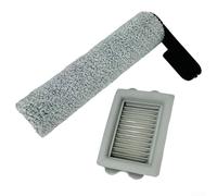 Cepillo de rodillo con filtros para aspiradora inalámbrica Flexi Lite A20 Air Wet Dry incluye cepillo de pelusa para una limpieza completa