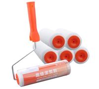 Cepillo de rodillo de pintura limpio profesional de repuesto para el hogar, pared, techos, gabinetes