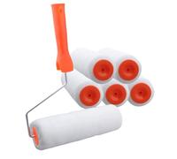 Cepillo de rodillo de pintura limpio profesional de repuesto para el hogar, pared, techos, gabinetes