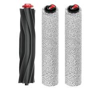 Cepillo de rodillo de repuesto para eufy Omni S1 Pro y S1, paquete de 3 cepillos giratorios con cerdas de plástico y fibra duraderas, compatible con kit de accesorios eufy