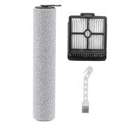 Cepillo de rodillo de vacío de repuesto y filtro HEPA compatible con Dreame H12 Pro, H12 Dual Wireless Wet and Dry Aspirador Accesorios, 1 cepillo + 1 filtro HEPA + 1 cepillo de limpieza, paquete de 3