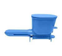 Cepillo de rodillo ergonómico para aplicación de tinte para el cabello, herramienta de coloración, peine portátil para peinar, herramienta esencial para colorear con rodillo