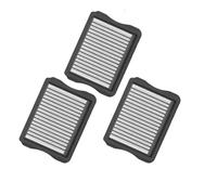 Cepillo De Rodillo for Filtros De Aspiradora En Seco Y Húmedo, Compatible Con Rowenta, Reemplazo De Rollo De Repuesto X-Clean 10(3 filters)