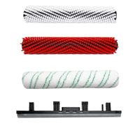 Cepillo de rodillo limpiador Cabezal raspador para Karcher BR30 / 4C Accesorios para electrodomésticos al vacío (D)
