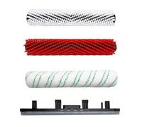 Cepillo De Rodillo Limpiador, Tira Raspadora Brus Principal, Compatible Con Karcher, Aspiradora BR30/4C, Accesorios For Electrodomésticos De Limpieza Del Hogar(Red)