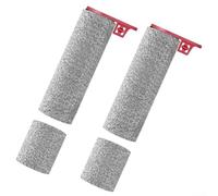 Cepillo de rodillo para aspiradora RapidWash NEW730 NEW730BK con cerdas de lana suave, diseñado para minimizar la penetración del polvo (paquete de 2)