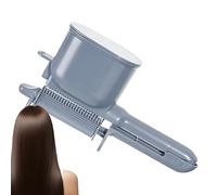 Cepillo de rodillo para colorear el cabello - Páginas para colorear de gran capacidad con rodillo ergonómico | Pincel colorante polivalente para peluqueros y salones de belleza