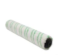 Cepillo de rodillo principal de 300 mm de repuesto para limpiador de suelos Karcher BR30/4C, para modelos 4.762-452.0 y 4.762-005.0, opciones rojo/blanco/microfibra, tira de goma resistente al aceite