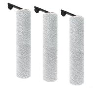 Cepillo de rodillo principal para aspiradora MOVA X4 Pro en seco y húmedo, plástico resistente y accesorio de cerdas de fibra (paquete de 3)