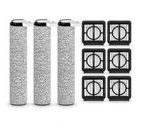 Cepillo de rodillo y filtro de repuesto compatible con Xiaomi Truclean W20 | Compatible con W20, 2C, 4C y 2 Lite. Lavable y reutilizable para una filtración y limpieza eficientes.