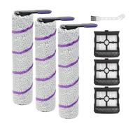 Cepillo de rodillos y filtros Accesorios para Rowenta X-Clean 10 Aspirador húmedo y seco