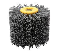 Cepillo de Rueda de Alambre #240 Cepillo de Rueda Trefilado Cepillo de Pulido Pulido Grano Rueda de Cepillo de Nylon