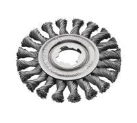 Cepillo De Rueda De Nudos De Acero No Chispeante Lessmann 125Mm X-Lock LES47321X