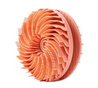 Cepillo de silicona para lufa | 2 en 1 innovadora esponja de lufa giratoria para baño, esponja higiénica para ducha para pieles sensibles y todo tipo de piel