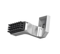 Cepillo de silicona para mantenimiento de impresora Lab P1, desafía el calor, limpieza de superficies suaves, estructura de aluminio, herramienta eficiente de eliminación de residuos para laboratorio