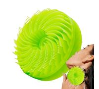 Cepillo de silicona, purificador de baño de silicona para el cuerpo,Purificador de ducha de baño de silicona | Innovador cepillo de baño giratorio 2 en 1, ducha higiénica, esponja Loofah, alternativa