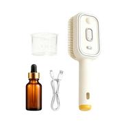 Cepillo de spray para el cabello, peine recargable inalámbrico, cepillo de vapor para el cabello, para baño, dormitorio, hogar, salón, viajes, hotel, mujeres