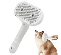 Cepillo de spray para el pelo para animales | Peine antiestático recargable de depilación, cepillo para perros con pérdida de cabello, masaje de vapor | Para cachorros, gatitos, conejos, perros,