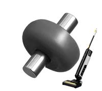 Cepillo de Suelo con Ruedas deslizantes para aspiradora, Piezas de Repuesto para aspiradora, fijación silenciosa de Cabezal de succión-modificación Plug-and-Play para un Movimiento Suave y