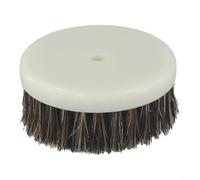 Cepillo de taladro, accesorio de cepillo de limpieza eléctrico de 60 mm, cabezal de fregado eléctrico para coleccionables de antigüedades y delicado para limpieza de superficies (negro)